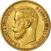 Moneta, Russia, Nicholas II, 5 Roubles, 1898, St. Petersburg, BB+, Oro, KM:62