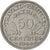 Coin, France, Bazor, 50 Centimes, 1944, Beaumont le Roger, MS(60-62), Aluminum