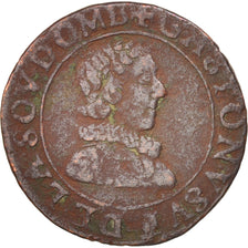 Münze, FRENCH STATES, DOMBES, Gaston d'Orléans, Double Tournois, 1629
