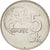 Coin, Slovakia, 5 Koruna, 1995, MS(64), Nickel plated steel, KM:14