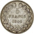 Moneda, Francia, Louis-Philippe, 5 Francs, 1844, Paris, BC+, Plata, KM:749.1