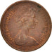 Moneta, Wielka Brytania, Elizabeth II, 1/2 New Penny, 1974, AU(55-58), Bronze