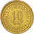 Coin, Tunisia, 10 Millim, 1960, AU(55-58), Brass, KM:306