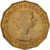 Coin, Great Britain, Elizabeth II, 3 Pence, 1966, AU(55-58), Nickel-brass