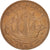 Moneta, Gran Bretagna, Elizabeth II, 1/2 Penny, 1965, BB, Bronzo, KM:896