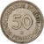 Moneta, GERMANIA - REPUBBLICA FEDERALE, 50 Pfennig, 1985, Karlsruhe, SPL-