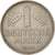 Moneta, Niemcy - RFN, Mark, 1956, Stuttgart, AU(50-53), Miedź-Nikiel, KM:110