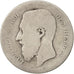 Munten, België, Leopold II, Franc, 1866, ZG, Zilver, KM:28.1