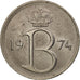 Coin, Belgium, 25 Centimes, 1974, Brussels, AU(55-58), Copper-nickel, KM:153.1