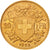 Switzerland, 20 Francs, 1922, Bern, MS(63), Gold, KM:35.1