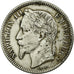 Moneta, Francja, Napoleon III, Napoléon III, Franc, 1866, Paris, AU(55-58)