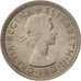 Coin, Great Britain, Elizabeth II, 6 Pence, 1954, MS(63), Copper-nickel, KM:903