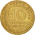 Moneda, Francia, Marianne, 10 Centimes, 1980, Paris, MBC+, Aluminio - bronce