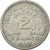 Monnaie, France, Bazor, 2 Francs, 1943, Beaumont le Roger, TTB, Aluminium