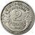 Monnaie, France, Morlon, 2 Francs, 1945, Beaumont le Roger, TB+, Aluminium