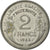 Monnaie, France, Morlon, 2 Francs, 1945, Castelsarrasin, TB+, Aluminium