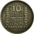 Munten, Frankrijk, Turin, 10 Francs, 1945, ZF, Copper-nickel, KM:908.1