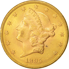 Monnaie, États-Unis, Liberty Head, $20, Double Eagle, 1895, U.S. Mint