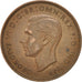 Münze, Großbritannien, George VI, Penny, 1937, SS+, Bronze, KM:845