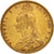 Moneda, Gran Bretaña, Victoria, Sovereign, 1889, MBC, Oro, KM:767