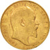 Moneta, Gran Bretagna, Edward VII, Sovereign, 1909, BB, Oro, KM:805