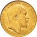 Moneta, Gran Bretagna, Edward VII, Sovereign, 1910, BB+, Oro, KM:805