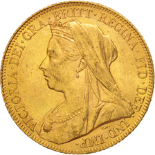 Monnaie, Grande-Bretagne, Victoria, Sovereign, 1899, SUP, Or, KM:785