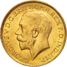 Münze, Großbritannien, George V, Sovereign, 1912, VZ+, Gold, KM:820