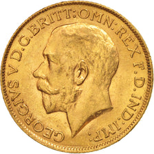 Monnaie, Grande-Bretagne, George V, Sovereign, 1913, SUP+, Or, KM:820