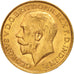 Moneda, Gran Bretaña, George V, Sovereign, 1913, EBC+, Oro, KM:820