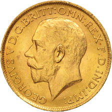 Moneta, Gran Bretagna, George V, Sovereign, 1913, SPL, Oro, KM:820