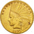 Moneta, Stati Uniti, Indian Head, $10, Eagle, 1910, U.S. Mint, Denver, BB+, Oro