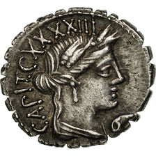 Coin, Maria, Denarius Serratus, Rome, AU(55-58), Silver, Crawford:378/1c