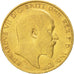 Moneda, Gran Bretaña, Edward VII, 1/2 Sovereign, 1902, MBC, Oro, KM:804