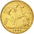 Moneda, Gran Bretaña, Edward VII, 1/2 Sovereign, 1902, MBC, Oro, KM:804