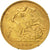 Moneda, Gran Bretaña, Edward VII, 1/2 Sovereign, 1905, MBC, Oro, KM:804