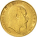 Grande-Bretagne, Edward VII, 1/2 Sovereign, 1906, TTB+, Or, KM:804