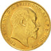 Great Britain, Edward VII, 1/2 Sovereign, 1908, AU(50-53), Gold, KM:804