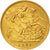 Gran Bretagna, Edward VII, 1/2 Sovereign, 1908, BB+, Oro, KM:804