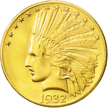 Moneta, Stati Uniti, Indian Head, $10, Eagle, 1932, U.S. Mint, Philadelphia