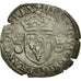 Moneta, Francja, Douzain aux croissants, 1550, Montélimar, VF(30-35), Srebro