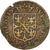 Moneda, Francia, Ardennes, Charles I, Liard, 1609, Charleville, BC, Cobre