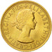 Great Britain, Elizabeth II, Sovereign, 1966, MS(63), Gold, KM:908