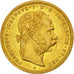 Austria, Franz Joseph I, 8 Florins-20 Francs, 1888, BB+, Oro, KM:2269