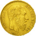 Belgium, Leopold II, 20 Francs, 20 Frank, 1867, EF(40-45), Gold, KM:32