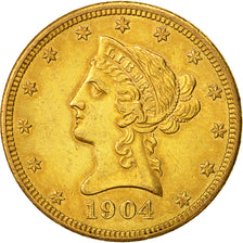 Münze, Vereinigte Staaten, Coronet Head, $10, Eagle, 1904, U.S. Mint, New