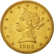 Monnaie, États-Unis, Coronet Head, $10, Eagle, 1906, U.S. Mint, Philadelphie