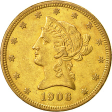 Monnaie, États-Unis, Coronet Head, $10, Eagle, 1906, U.S. Mint, New Orleans