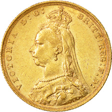 Munten, Groot Bretagne, Victoria, Sovereign, 1888, ZF+, Goud, KM:767