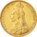 Coin, Great Britain, Victoria, Sovereign, 1888, AU(50-53), Gold, KM:767